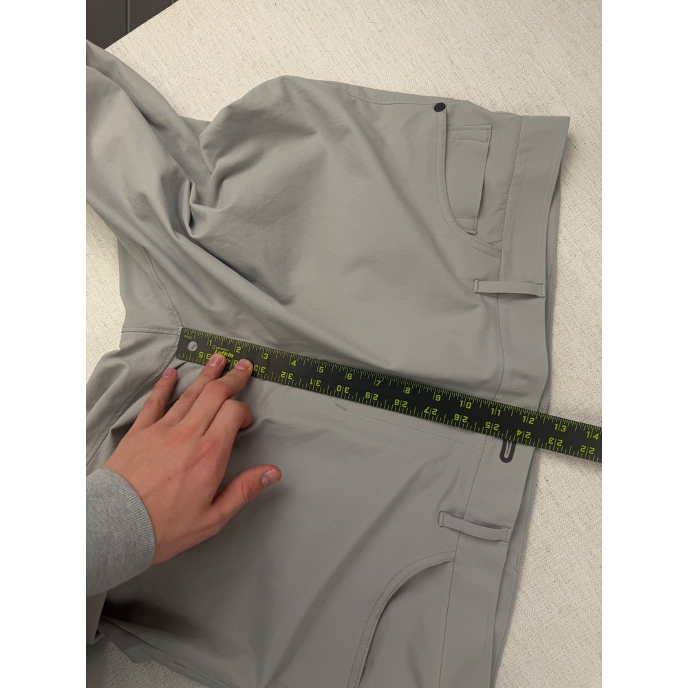 Public Rec All Day Every Day Pants Mens 38x32 Light Grey Straight Chino Tech - Picture 9 of 12